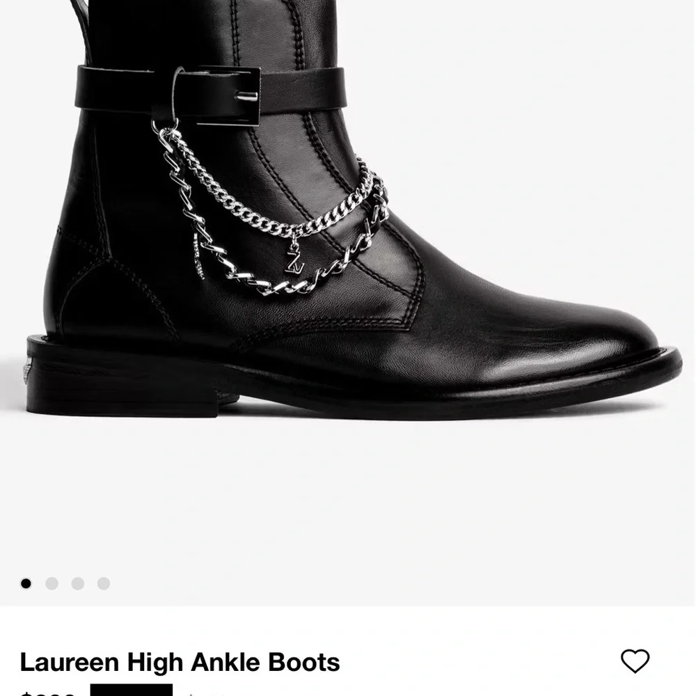 Zadig & Voltaire Black Leather Sole